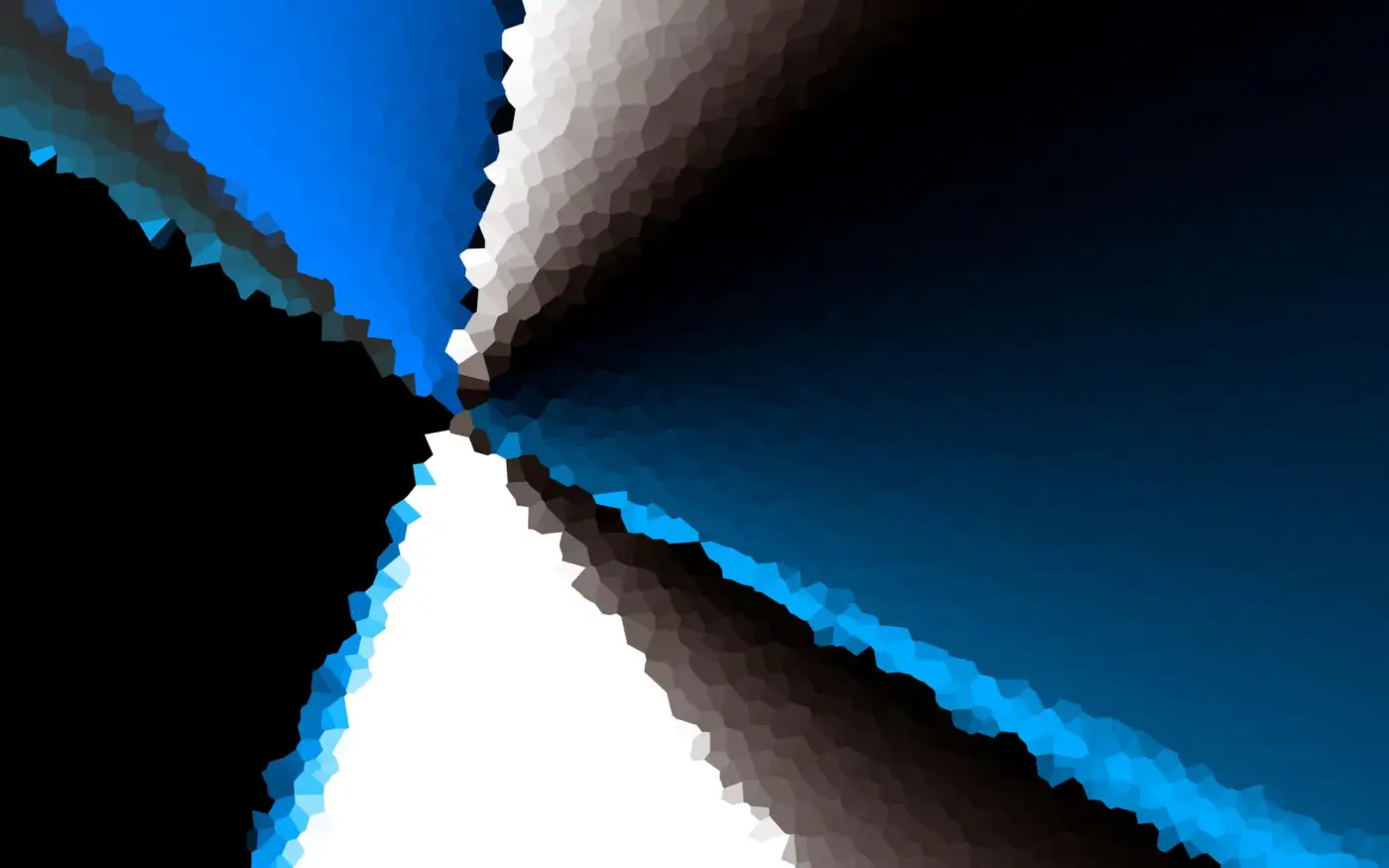 Abstract cubic gradient in soft muted tones